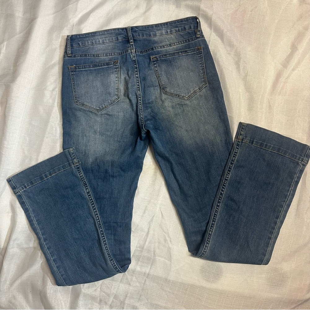 Women's Blue Flare & Wide Leg Jeans